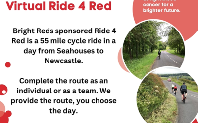 Virtual Ride 4 Red – 55 mile cycle ride